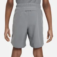 Nike Dri-FIT Challenger Big детские (для мальчиков) тренировочные шорты цвет серый
