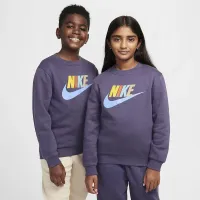 Nike Sportswear Club Fleece Big дитячі світшот колір фіолетовий