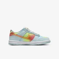 Nike Dunk Low Big детские Кроссовки синий
