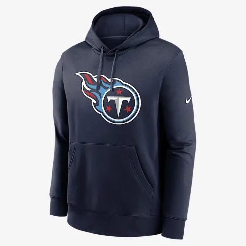 Tennessee Titans мужские Nike NFL Pullover Толстовка с капюшоном синий