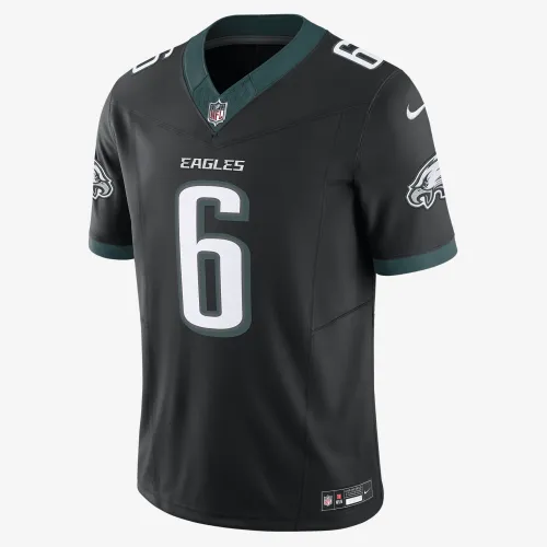 DeVonta Smith Philadelphia Eagles мужские Nike Dri-FIT NFL Limited Football Jersey цвет черный