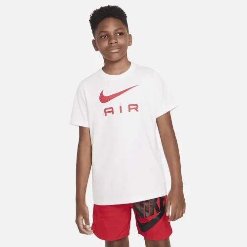 Nike Sportswear Big дитячі (для хлопчиків) футболка колір білий