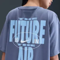 Nike Sportswear женская Loose футболка синий