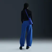 Nike Sportswear Phoenix Fleece женская Mid-Rise оверсайз Tapeцвет красный Pants синий