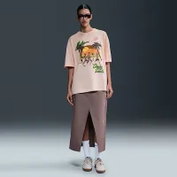 Nike Sportswear Essential женская оверсайз футболка Pink