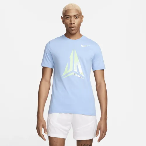 Nike Ja мужские Dri-FIT баскетбольные футболка синий