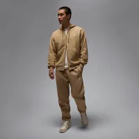 Nike Jordan Brooklyn Fleece мужские Pants цвет коричневый