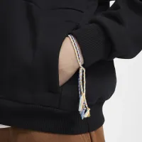 Nike SB Icon Fleece EasyOn Big дитячі оверсайз Pullover Толстовка з капюшоном колір чорний