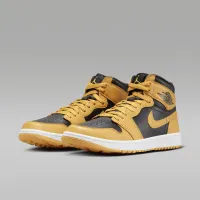 Nike Air Jordan I High G мужские для гольфа Кроссовки Yellow