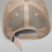 Nike Jordan Big дитячі Foam Trucker Hat колір коричневий