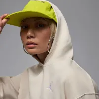 Nike Jordan Brooklyn Fleece жіноча Pullover Толстовка з капюшоном колір коричневий