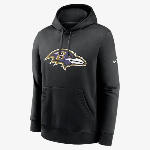 Baltimore Ravens чоловічі Nike NFL Pullover Толстовка з капюшоном колір чорний