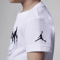 Nike Jordan Dri-FIT MJ Sport Toddler Graphic футболка колір білий