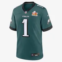 Jalen Hurts Philadelphia Eagles Super Bowl LIX чоловічі Nike NFL Game Jersey колір зелений