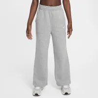 Nike Sportswear Club Fleece Girls' Wide-Leg Pants цвет серый