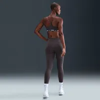 Nike One женская Therma-FIT С высокой Талией Full-Length лосины цвет серый