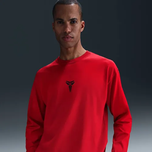 Nike Kobe мужские Max90 Long-Sleeve футболка цвет красный