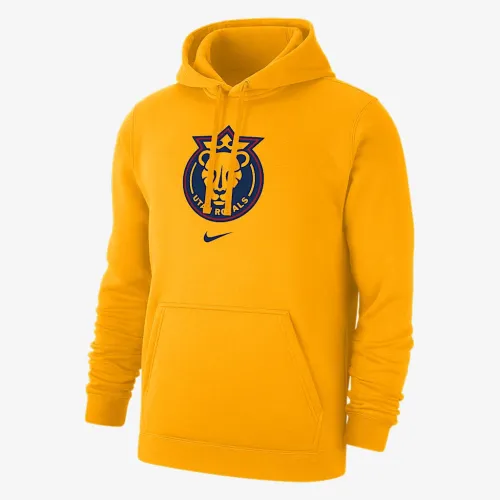 Utah Royals FC Club Fleece чоловічі Nike NWSL Pullover Толстовка з капюшоном Yellow