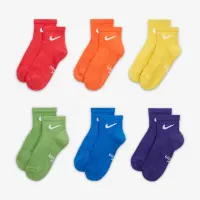 Nike Dri-FIT Performance Basics Little детские Ankle носки (6 пары) многоцветный