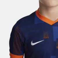 Netherlands (Men's Team) 2024/25 Stadium Away Big Kids' Nike Dri-FIT Soccer Replica Jersey Blue