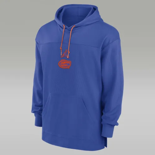 Florida Gators Sideline Jersey чоловічі Nike Dri-FIT College Pullover Толстовка з капюшоном блакитний