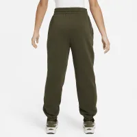 Nike Sportswear Club Fleece Big детские Loose Pants цвет зеленый