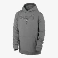 Michigan State Club Fleece Big детские (для мальчиков) Nike College Толстовка с капюшоном цвет серый
