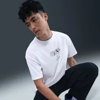 Nike Sportswear Solo Swoosh футболка колір білий