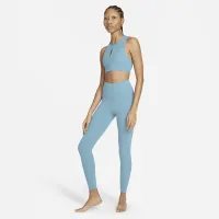 Nike Yoga Dri-FIT Luxe жіноча High-Waisted 7/8 Infinalon Leggings Blue