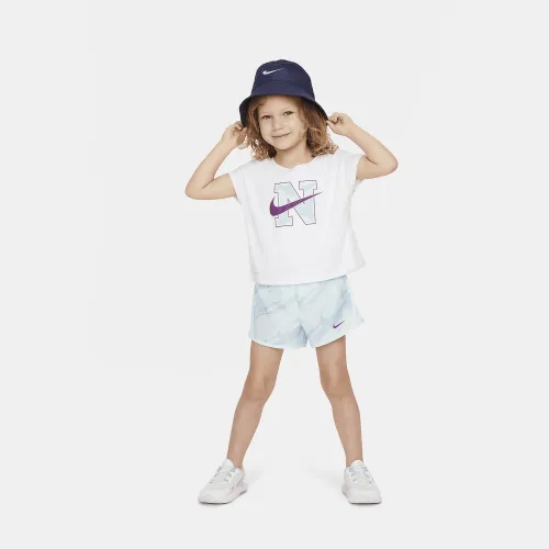 Nike Dri-FIT Prep in Your Step Toddler Tempo комплект блакитний