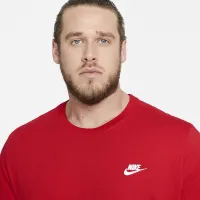 Nike Sportswear Club чоловічі футболка колір червоний