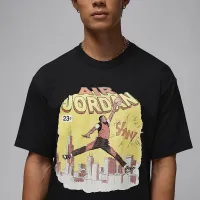 Nike Jordan чоловічі Comic футболка колір чорний