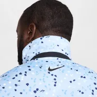Nike Dri-FIT Tour мужские Floral для гольфа Polo синий