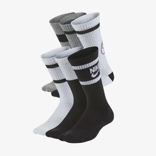 Nike Everyday детские Cushioned Crew носки (6 пары) многоцветный