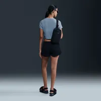 Nike Sportswear Chill Knit женская Cropped футболка синий