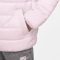 Nike Solid Puffer Jacket Little Kids' Jacket Pink