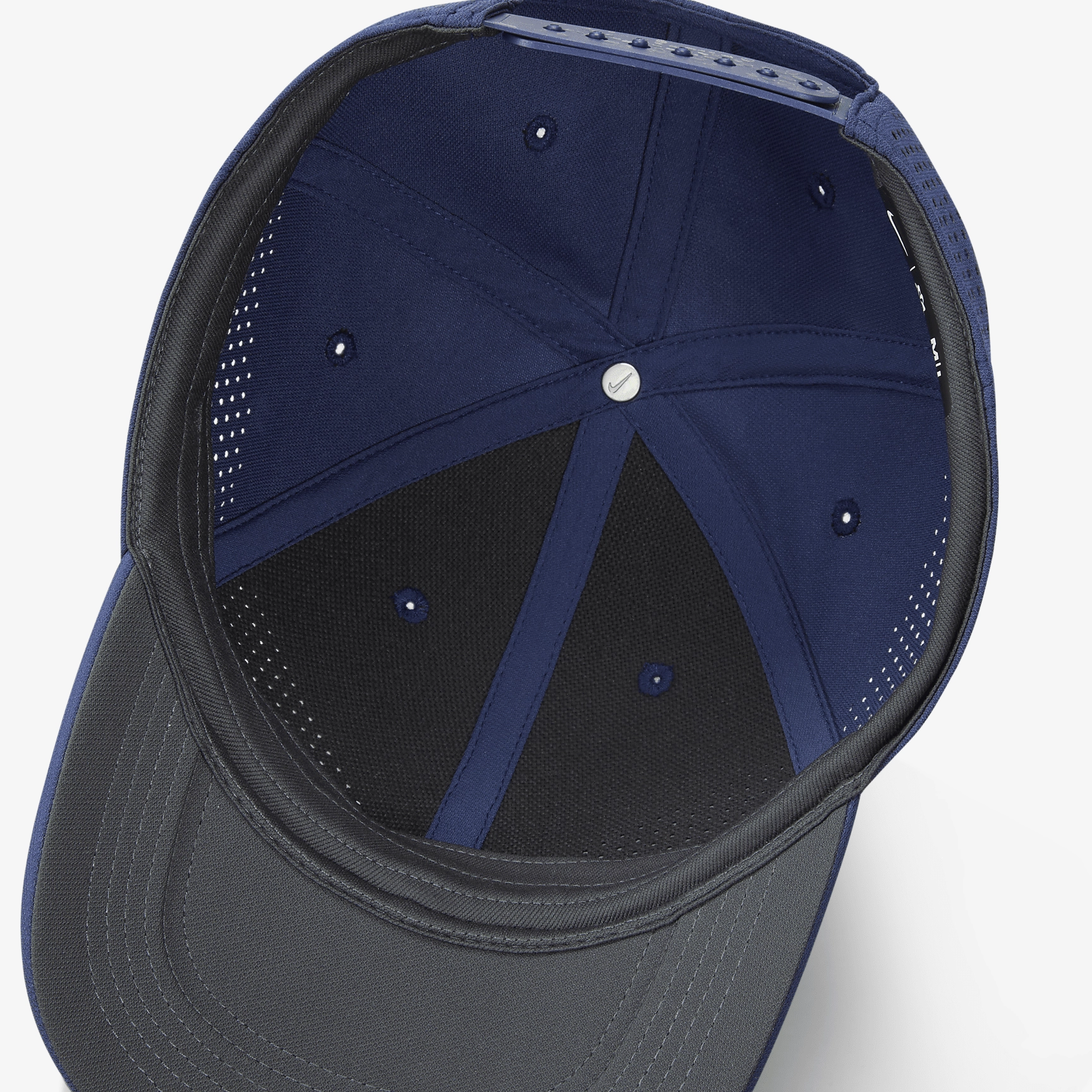 Nike Dri-FIT ADV Club Structuцвет красный Swoosh Cap синий
