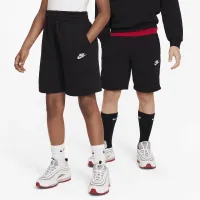 Nike Sportswear Club Fleece Big детские French Terry шорты цвет черный