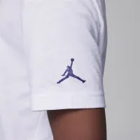 Nike Air Jordan Cutout Tee Big Kids футболка цвет белый