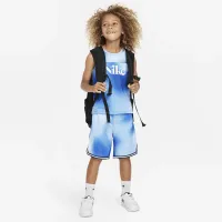 Nike Culture of баскетбольні Printed Pinnie Little Kids Top блакитний