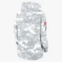 Tampa Bay Buccaneers Salute to Service Primary Edge Club жіноча Nike NFL Pullover Толстовка з капюшоном колір білий