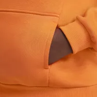 Nike Sportswear Club Fleece Big детские Толстовка с капюшоном (Extended Size) Orange
