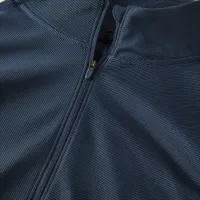 Nike One Rib женская Dri-FIT Full-Zip Mid Layer синий