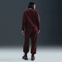 Nike Sportswear Phoenix Fleece жіноча З високою талією оверсайз Sweatpants колір червоний