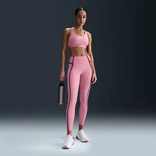 Nike One жіноча З високою талією 7/8 лосіни Pink