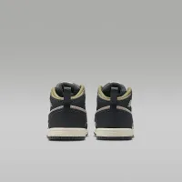 Nike Jordan 1 Mid SE Baby/Toddler Кросівки колір коричневий