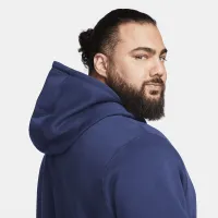 Nike Club Fleece Men's Pullover Толстовка с капюшоном Blue
