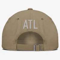 Atlanta Braves Club Men’s Nike MLB Adjustable Hat цвет коричневый