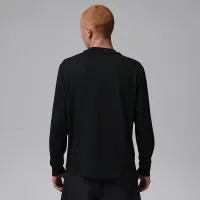Nike Jordan Sport мужские Dri-FIT для гольфа Long-Sleeve Mock Neck свитшот цвет черный