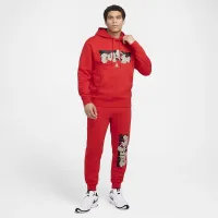 Nike Ja мужские Fleece баскетбольные Толстовка с капюшоном цвет красный